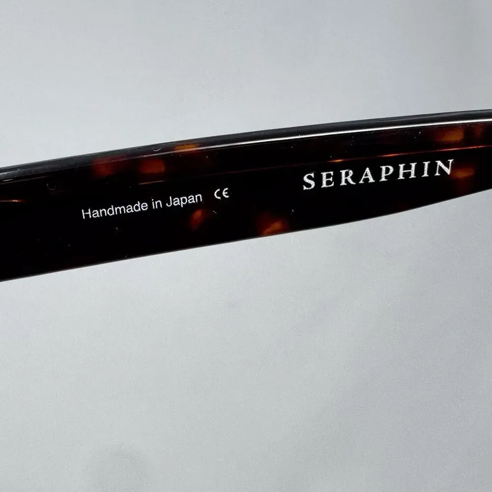 Seraphin Kipling 8572 Dark Tortoise Green Eyeglass Frames 49-19-145